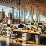 ambientes de oficina con estilo mexicano