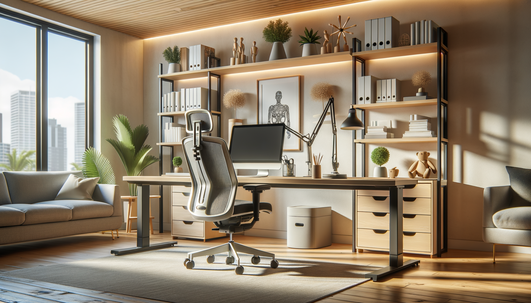 mobiliario ajustable para oficinas mexicanas