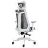 silla ejecutiva tundra g con cabecera respaldo ventilado gris