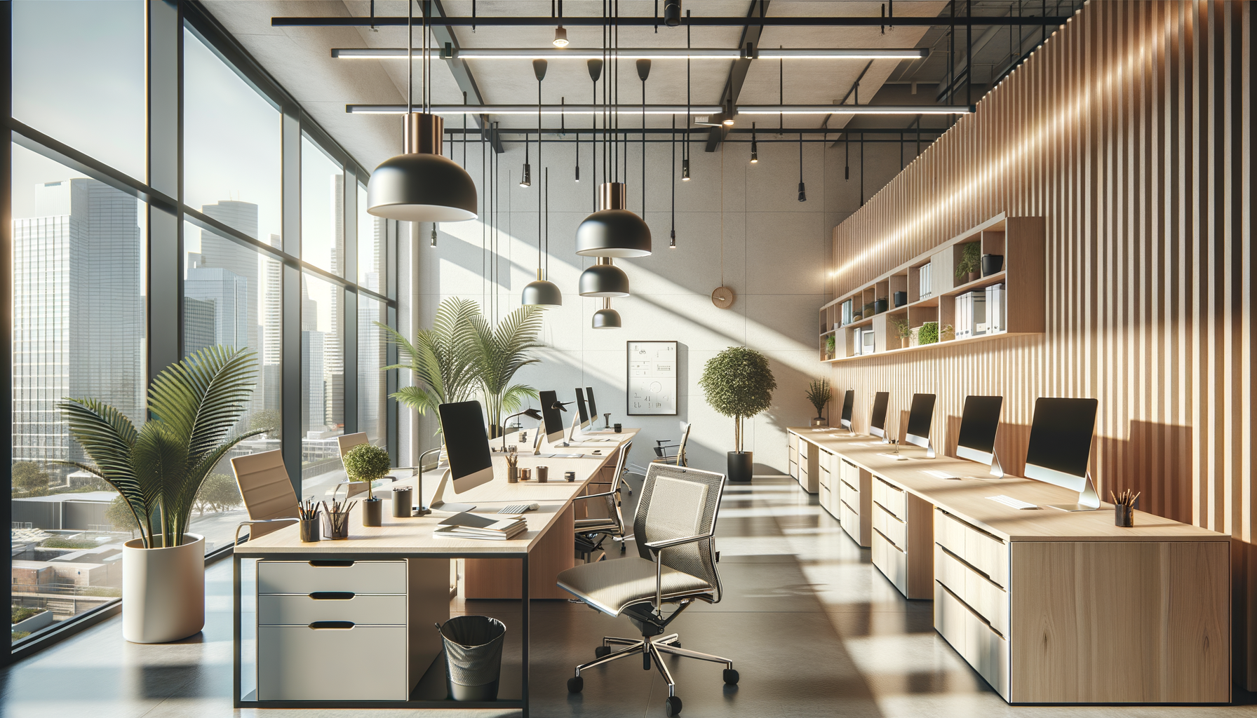 decoración minimalista para oficinas mexicanas